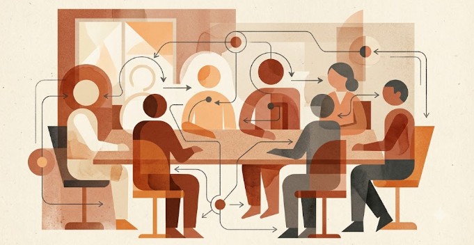 Team bei der Zusammenarbeit nach personellen Veränderungen – kantaa gut beraten